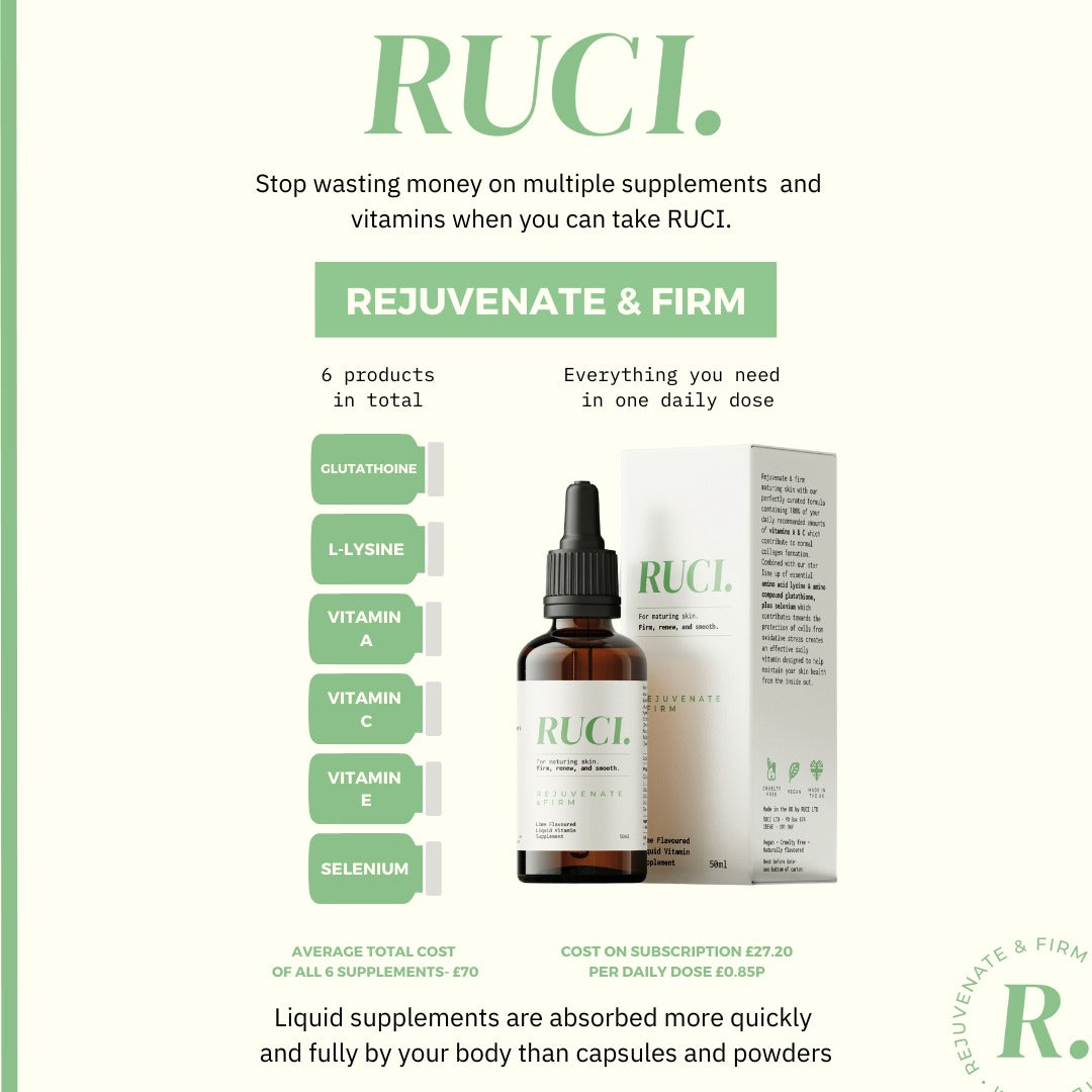 REJUVENATE & FIRM LIQUID VITAMIN SUPPLEMENT