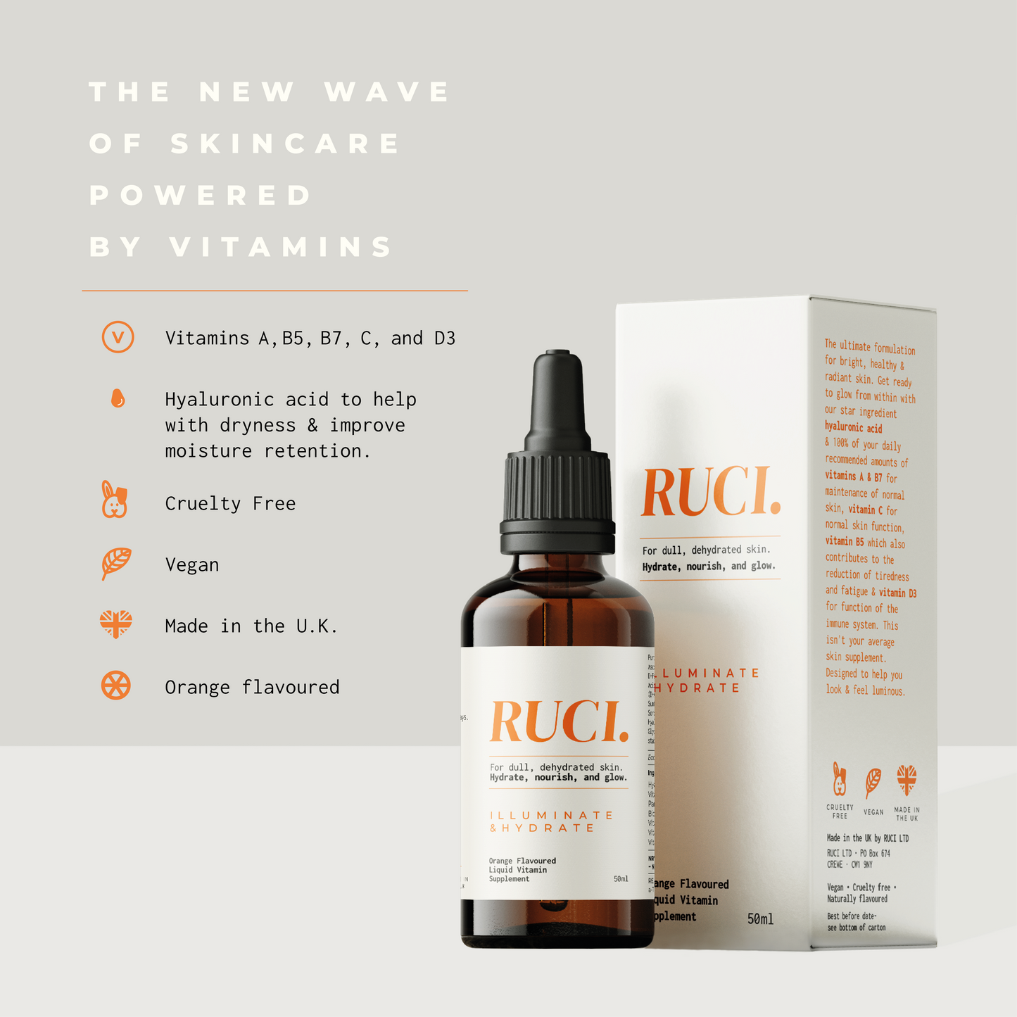 ILLUMINATE & HYDRATE LIQUID VITAMIN SUPPLEMENT