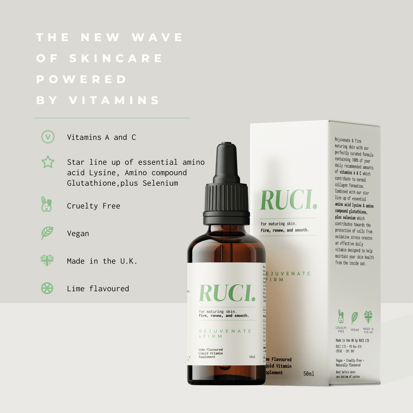 REJUVENATE & FIRM LIQUID VITAMIN SUPPLEMENT