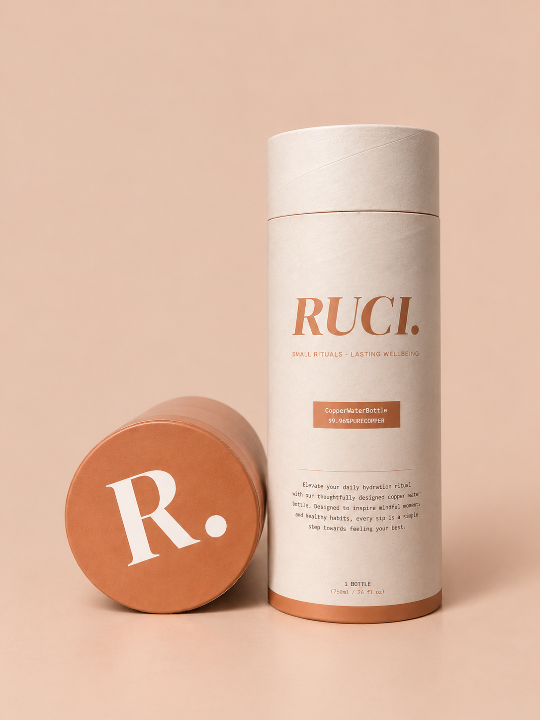 COPPER WATER BOTTLE - PRE-ORDER + FREE £34 GIFT