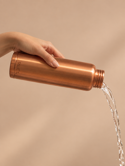 COPPER WATER BOTTLE - PRE-ORDER + FREE £34 GIFT