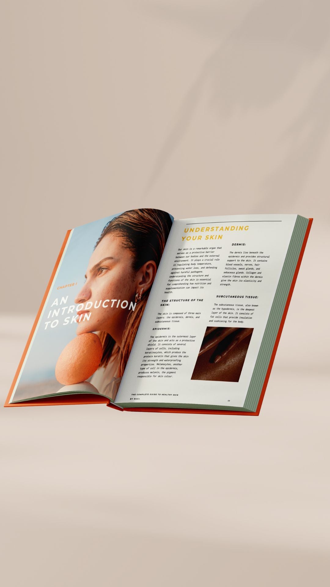 THE COMPLETE GUIDE TO HEALTHY SKIN- HARDBACK BOOK