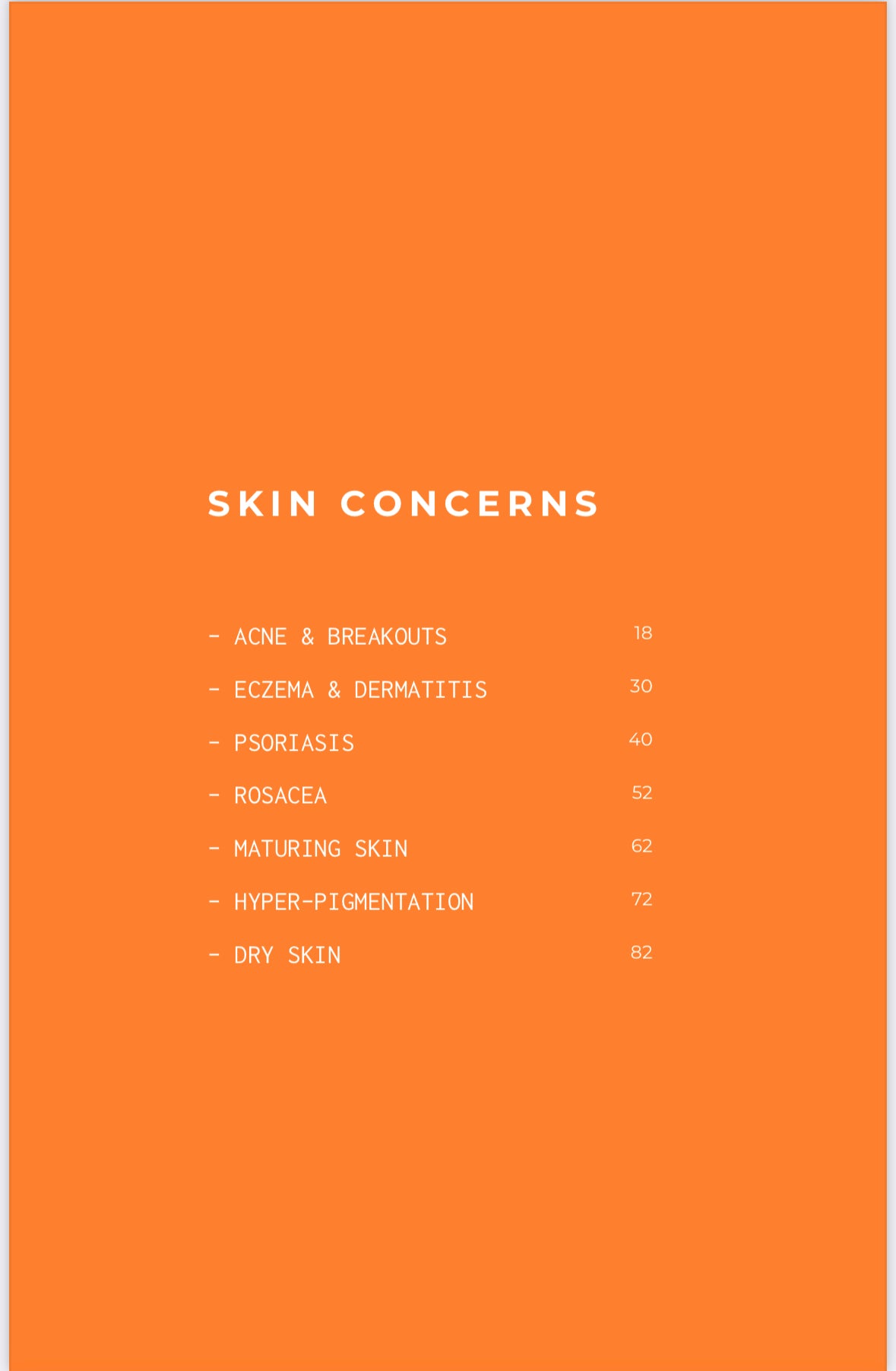 THE COMPLETE GUIDE TO HEALTHY SKIN  E-BOOK